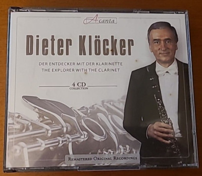 DIETER KLOCKER - Hoffmeister/schacht/Danzi: Clarinet Works - 4 CD - Box Set