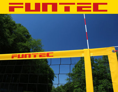 Funtec  Pro Beach Volleyballnetz PLUS  