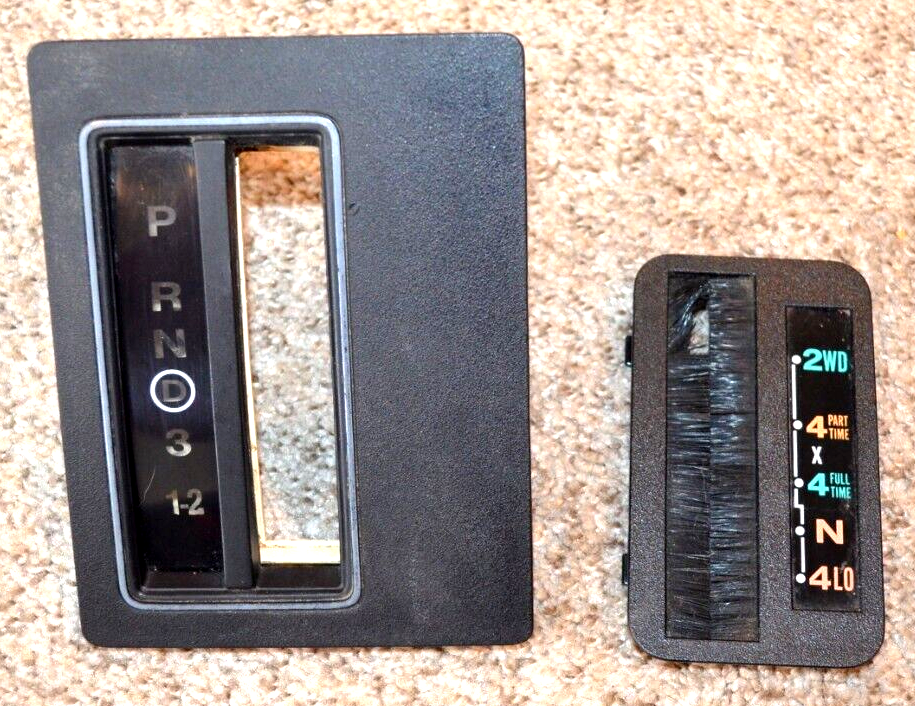 ココロケーター JEEP CHEROKEE XJ GEAR SHIFTER SHIFT BEZEL CONSOLE TRIM OEM