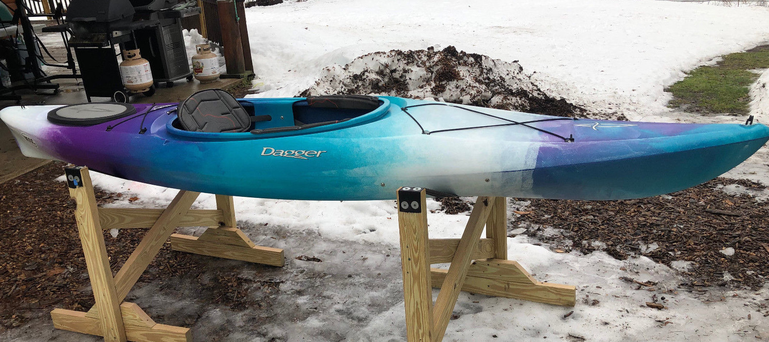 Dagger Zydeco 11 Recreational Kayak - Color: Freeze - Used 2018 Rental