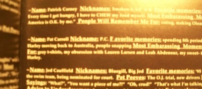 Patrick Carney - The Black Keys - 1998 High School Yearbook