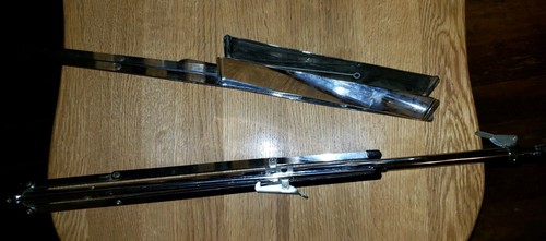 Sheet Music Stand Chrome Vintage THE HAMILTON No. 400-N Folding -EUC - ONE OWNER
