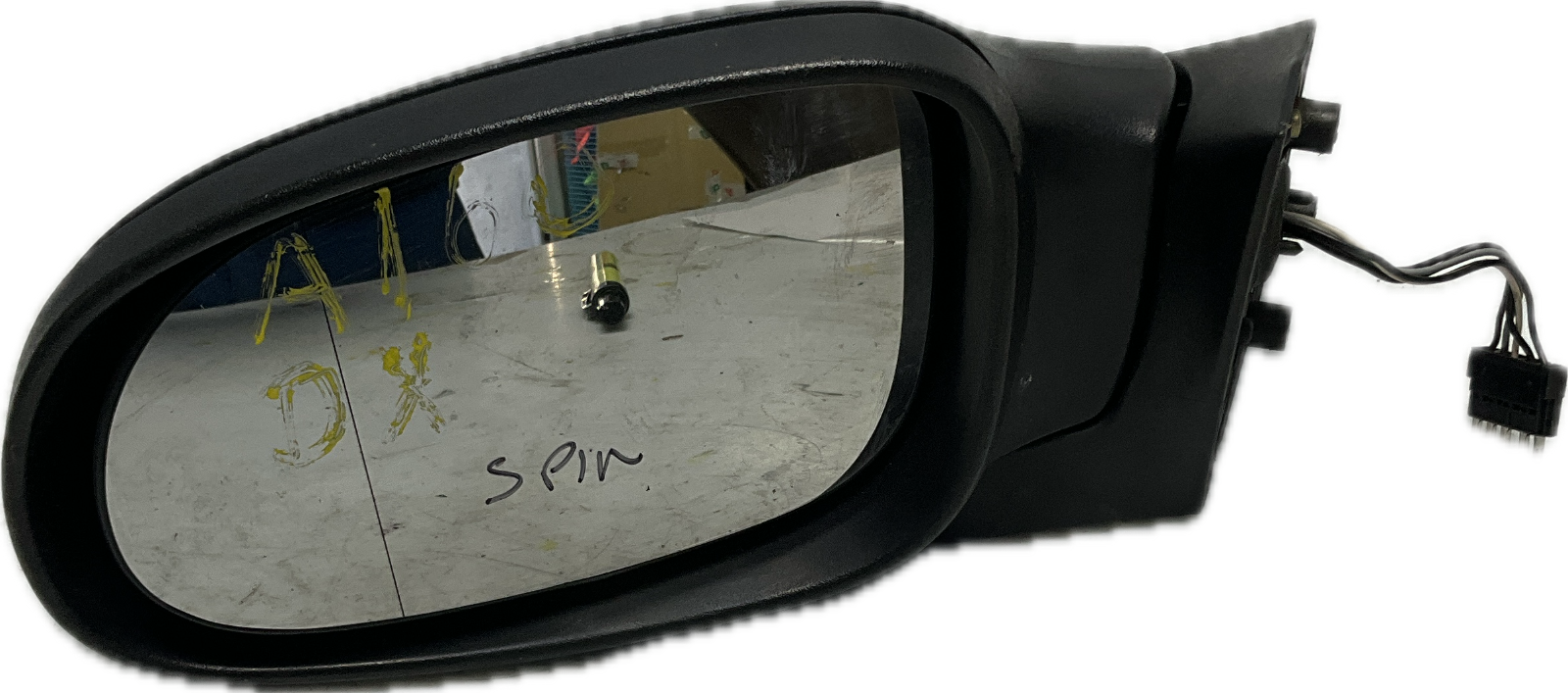 Specchio retrovisore sinistro asx sx per modello: MERCEDES CLASSE A 5 PIN nero