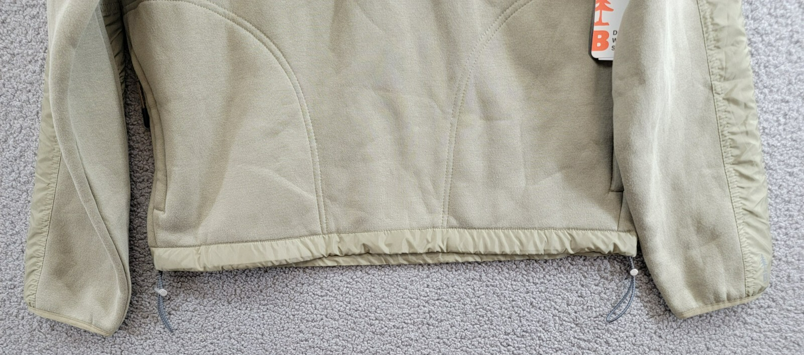 BASS OUTDOOR Regular-Fit Convertible Hood 1/4-Zip Sweatshirt Men's M Overland - Picture 4 of 17