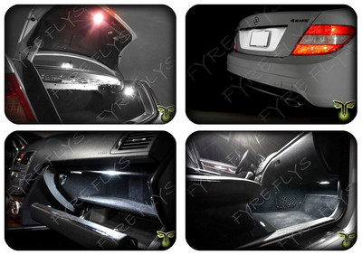 White LED interior lights package kit for 2001-07 Sequoia 16 pcs 3014 series SMD