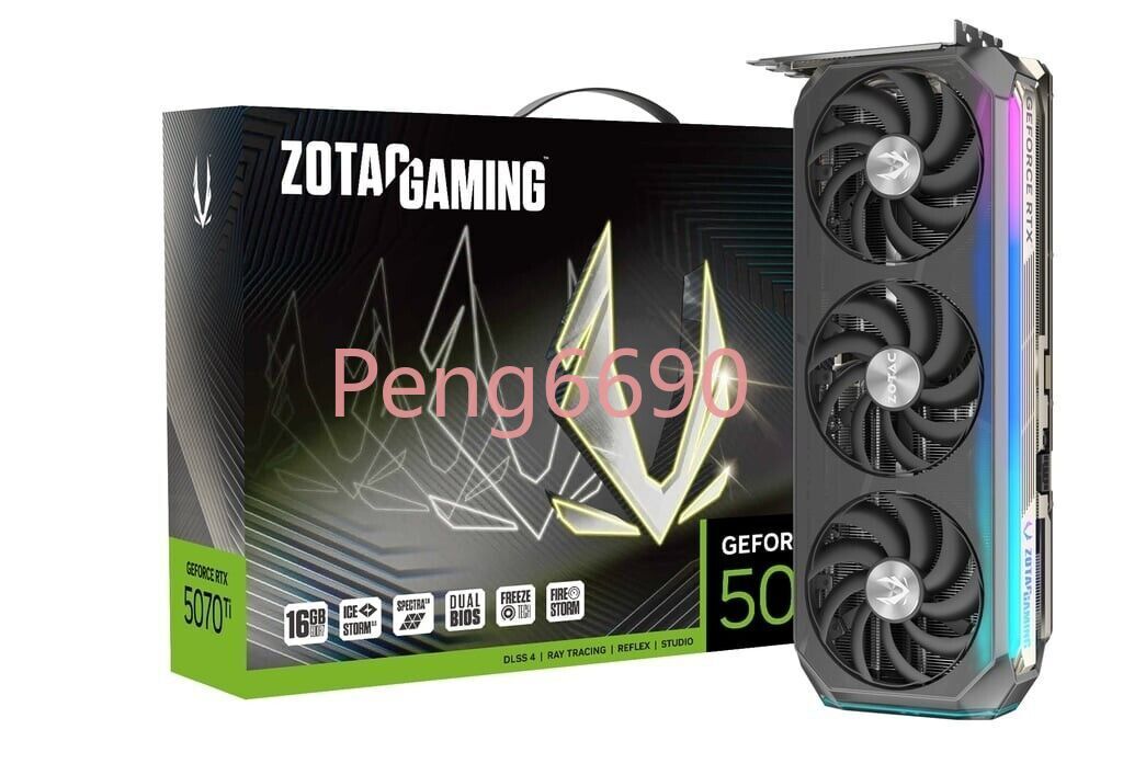 ZOTAC GEFORCE RTX 5070 Ti 16GB AMP EXTREME INFINITY GDDR7