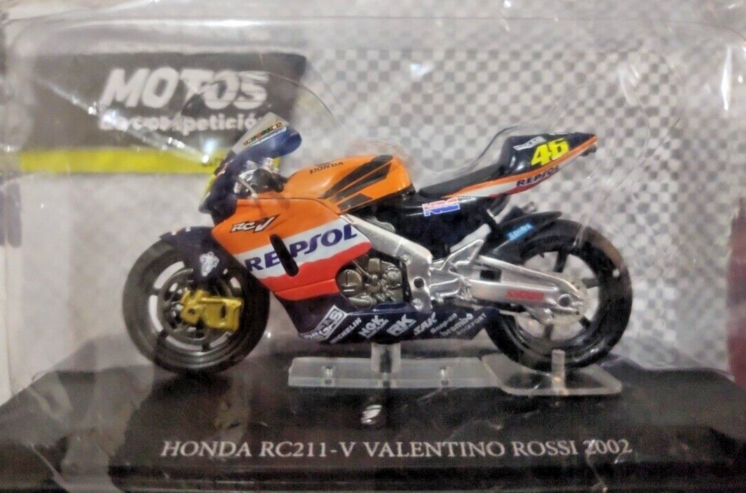 Honda RC211V Valentino Rossi 2002 Rare Racing Motorcycle Honda RC211V Valentino Rossi 2002 Rare Racing Motorcycle
