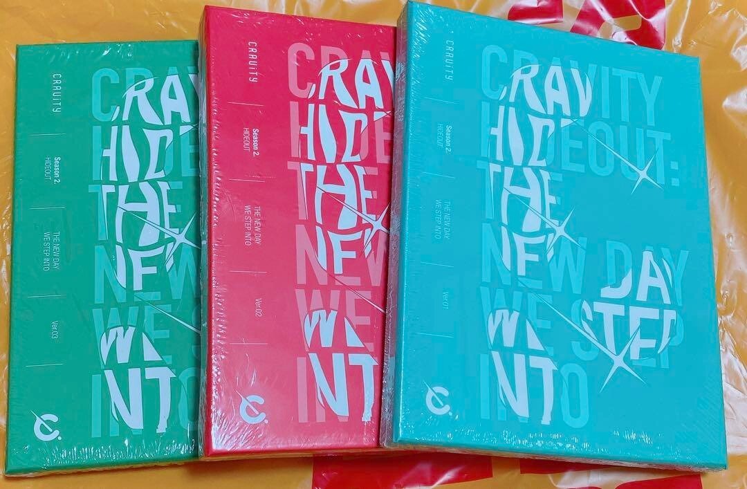 K-POP・アジア HIDEOUTTHE  STEP INTO SEASON 2. CRAVITY CRAVITY - CRAVITY SEASON2 HIDEOUT:THE NEW DAY WE STEP INTO