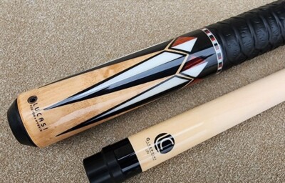 Lucasi LZC3 Pool Cue, Zero Flexpoint Solid Core Shaft, Uniloc Joint, Everest Tip