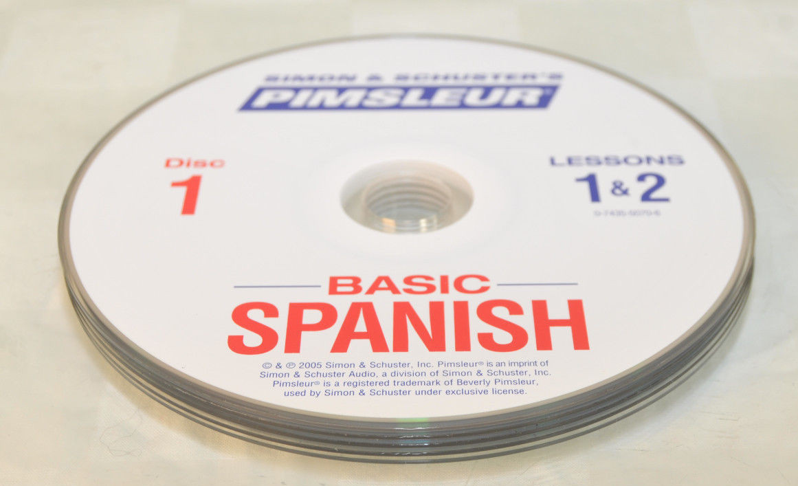 Genuine Pimsleur Basic Spanish Language Program 5 CD 10 Lessons