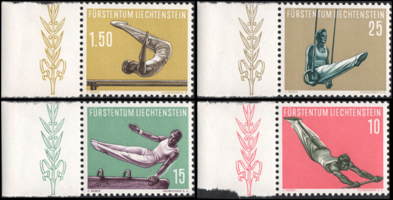 Liechtenstein #308-311 MNH Complete set of 4 stamps with tabs