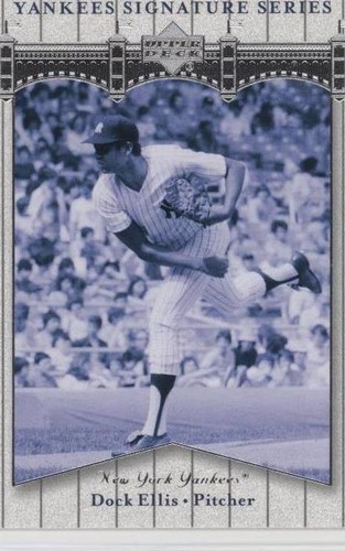 2003 Upper Deck Yankees Signature Series - Dock Ellis #25