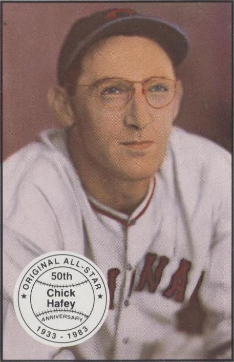 1983 Big League Collectibles Original All-Stars from the Game of the Century - Chick Hafey #32