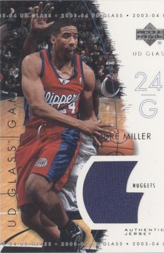 2003-04 UD Glass - Andre Miller #GG-AN