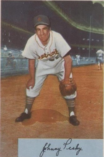 1954 Bowman - Johnny Pesky #135