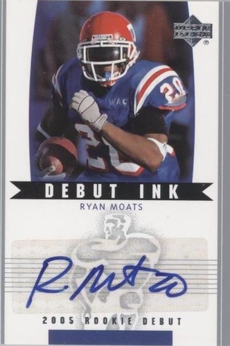 2005 Upper Deck Rookie Debut Ryan Moats #DI-RM