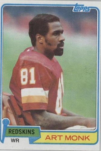 Art Monk Football Sports Trading Card Singles