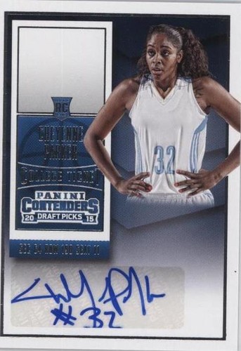 2015-16 Panini Contenders Draft Picks - Cheyenne Parker-Tyus #181