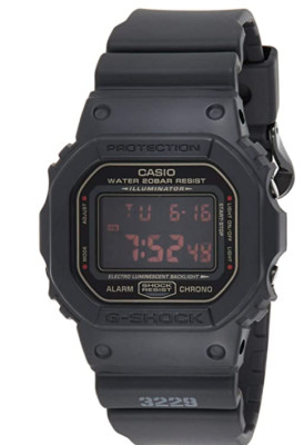G-Shock Black Dial Resin Strap Fashion Casio Men's Watch INT-DW-5600MS-1DR
