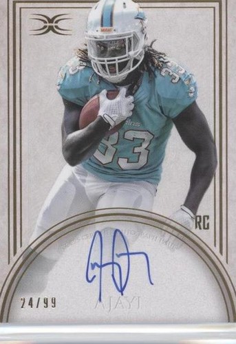 2015 Topps Definitive Collection Jay Ajayi #DRA-JA