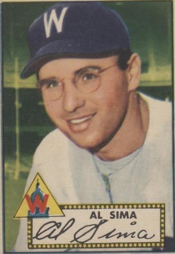 1952 Topps - Al Sima #93