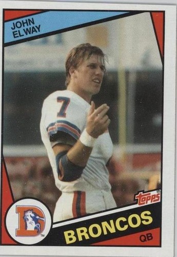 1984 Topps John Elway #63