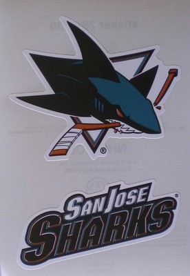NHL Hockey Decal Stickers 2 Stickers per card 1'' to 2''