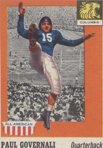 1955 Topps All American Paul Governali #73