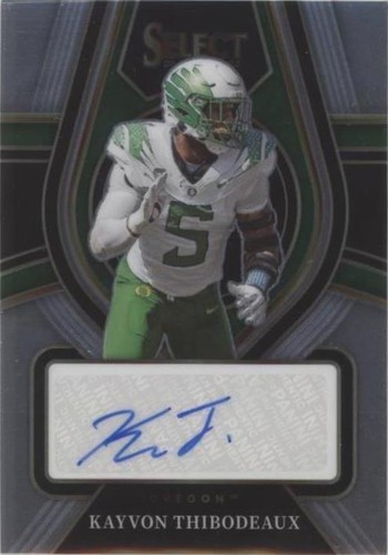 2022 Panini Select Draft Picks Kayvon Thibodeaux #RS-KTH