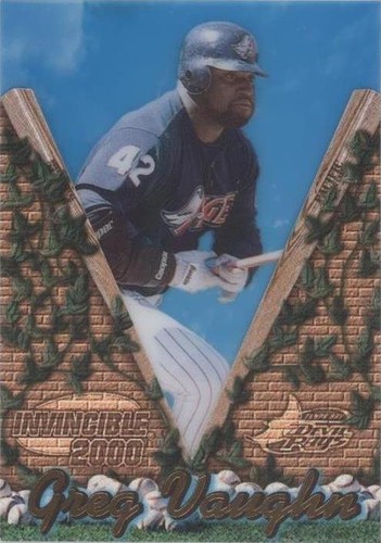 2000 Pacific Invincible - Greg Vaughn Mo Vaughn #141