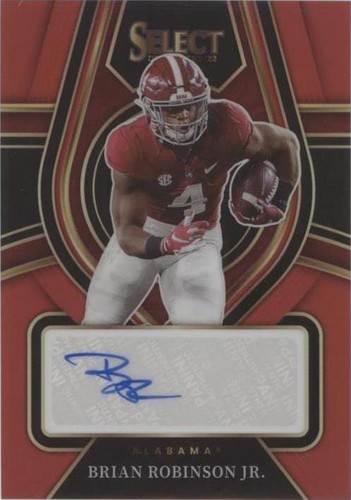 2022 Panini Select Draft Picks Brian Robinson Jr. #RS-26