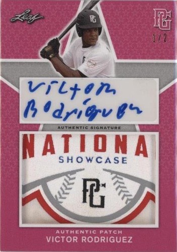 2020 Leaf Perfect Game National Showcase - Victor Rodriguez #PA-VR1