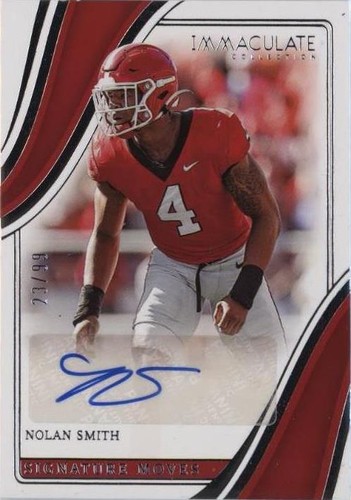 2023 Panini Immaculate Collection Collegiate Nolan Smith #SM-NS