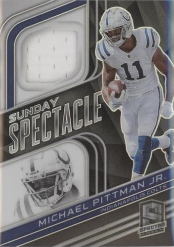 2022 Panini Spectra Michael Pittman Jr. #SS-MPI