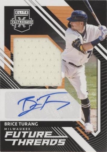 2021 Panini Elite Extra Edition - Brice Turang #FTS-BT