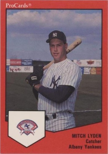 1989 ProCards Minor League Team Sets - Mitch Lyden #320