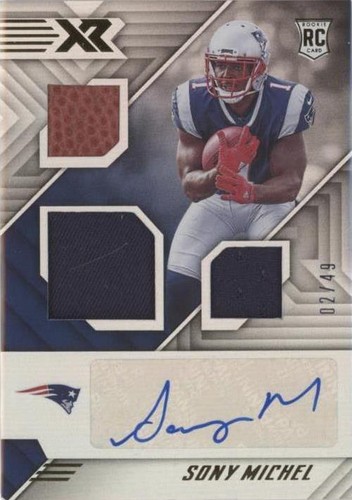 2018 Panini XR Sony Michel #171