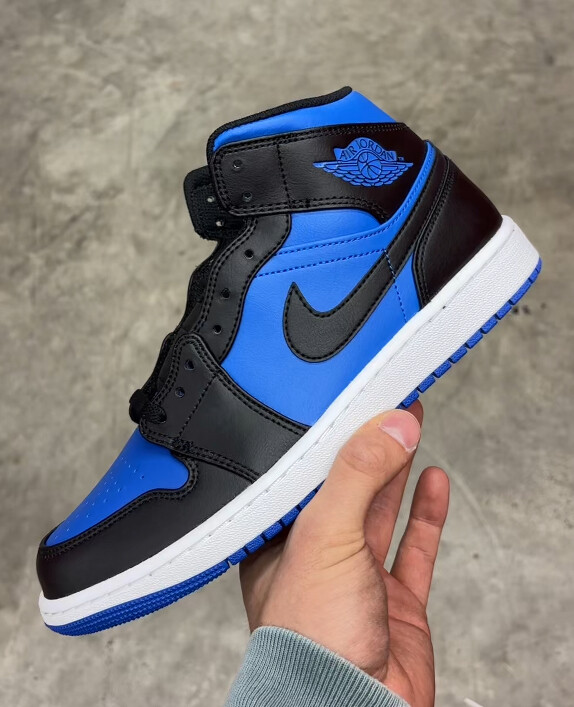 Nike Air Jordan 1 ブラック/ブルー Nike Air Jordan 1 ブラック/ブルー ハイカットシューズ - メルカリ