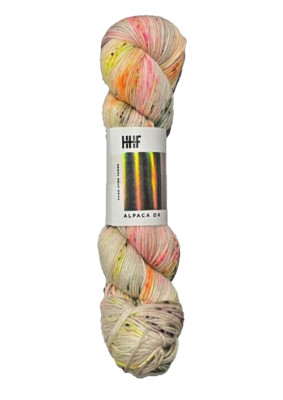 HEDGEHOG FIBERS  Stunning! ALPACA DK Soft! color: ''POPPY'' 246 yds. WOW Beautiful
