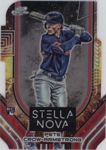その他 Pete Crow-Armstrong 2024 Topps Cosmic Pete Crow-Armstrong 2024 Topps Chrome Cosmic #STN-6 Stars in