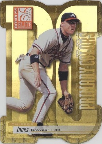 2001 Donruss Elite - Chipper Jones #PC-4