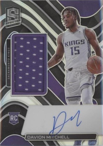 2021-22 Panini Spectra - Davion Mitchell #199