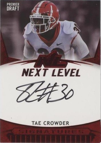 2020 Sage Hit Tae Crowder #NL-TC