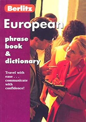 European Phrase Book & Dictionary Berlitz Phrase Books