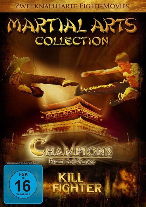 Martial Arts Collection - Kill Fighter & Champions...  DVD/NEU/OVP