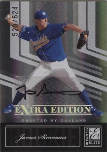 2007 Donruss Elite Extra Edition - James Simmons #103
