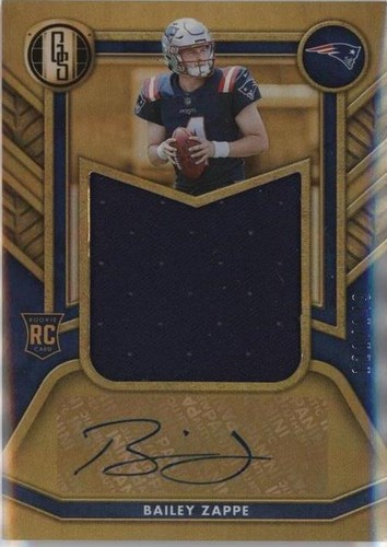 2022 Panini Gold Standard Bailey Zappe #RAJ-BZA