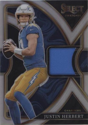 2022 Panini Select Justin Herbert #SS-3