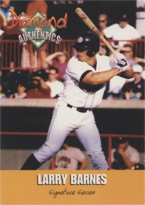 2000 Diamond Authentics Signature Series - Larry Barnes #8