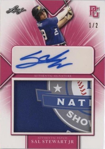 2021 Leaf Perfect Game National Showcase - Sal Stewart #PA-SS1